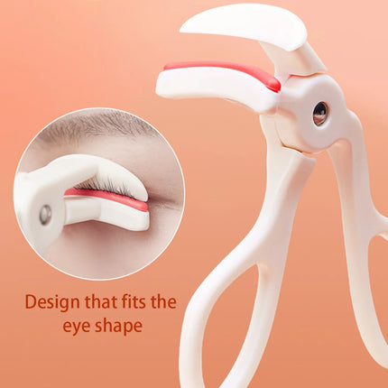 CALIYI Large Small Eyelash Curlers with Silicone Strips To Extend Curling Eyelashes and Make-up Tools For Big Eyes For Makeup