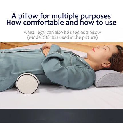 Memory Cotton Pillow Bedding Pillow Neck Protection Spine Lumbar Pillow Neck Maternity Pillow for Sleeping Orthopedic Pillows