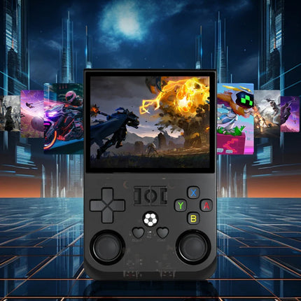 Open Source R36 PRO Retro Handheld Video Game Console Linux System 3.5 Inch IPS Screen Portable Pocket Video Player 128GB Games