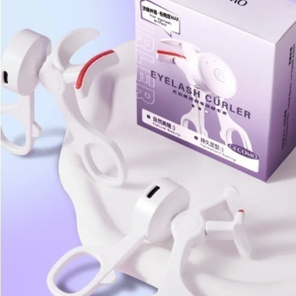 GECOMO Frameless Heated Eyelash Curler Intelligent Temperature Control Rechargeable Eyelash Long-lasting Curling Device