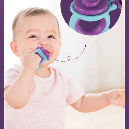 Baby Teether Nipple Fruit Food Feeder For New BornSilicona Teethers Fresh Food Nibbler Pacifier Clip Baby Accessories BPA Free