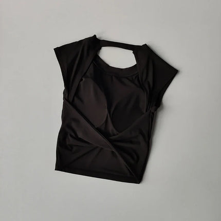 Women Sports Bra Top Push Up Sexy Beauty Back Fitness Yoga Bra t-shirts Sport Tops For Women Breathable Running Vest Gym Wear