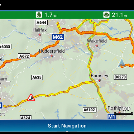 7" CMNAV TRAFFIC Truck (LIVE TRAFFIC, ANDROID, Wi-Fi)