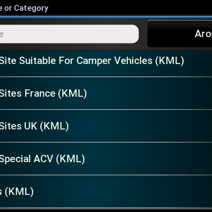 7" CMNAV TRAFFIC Camper (LIVE TRAFFIC, ANDROID, Wi-Fi)