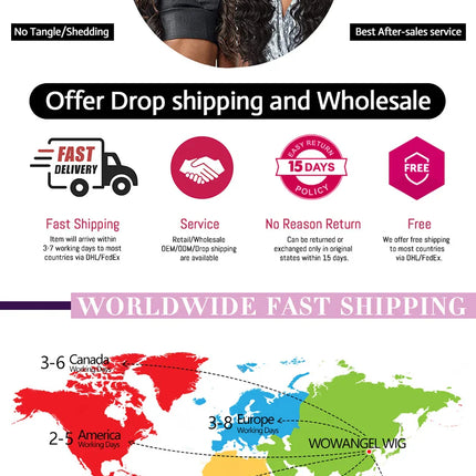 Wow Angel 250% 13x6 HD Full Lace Frontal Wigs Large Lace Size Straight 34in Remy Human Hair Wigs Pre Plucked Brazilian Hair