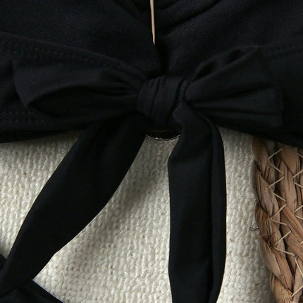 "2025 Sexy Bandeau Push-Up Bikini Set - Brazilian Thong Swimwear for Women"