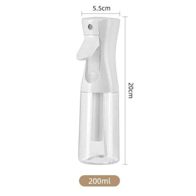 200ml/300ml/500ml High Pressure Continuous Spray Bottle Hair Care Makeup Water Replenishing Spray Bottle Press Mist Spray Bottle