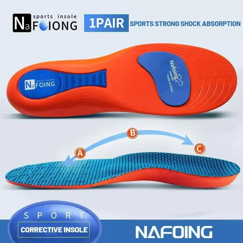 Sport Insoles for Shoes Sole Orthopedic Insoles Shock Absorption Deodorant Breathable Cushion Running Insoles for Feet Man Women