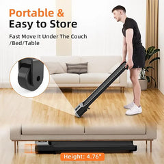 100CM Long Walking Area 300 lb Walking Pad ,Under Desk Treadmill with Remote Control ,2 in 1 Portable Walking Treadmill for Home