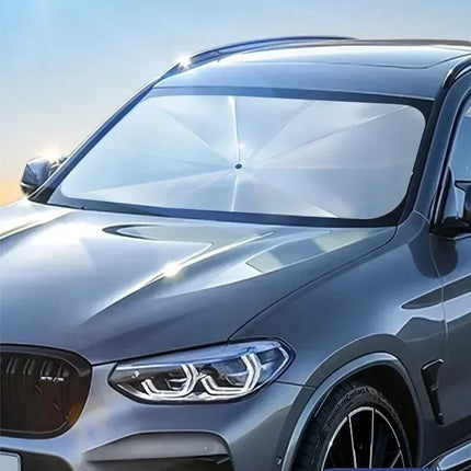 Car Sunshade Umbrella For Auto Shading Car Sun Shade Protector Parasol Summer Sun Interior Windshield Protection Curtain