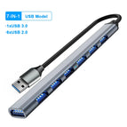 7-IN-1 Gray USB