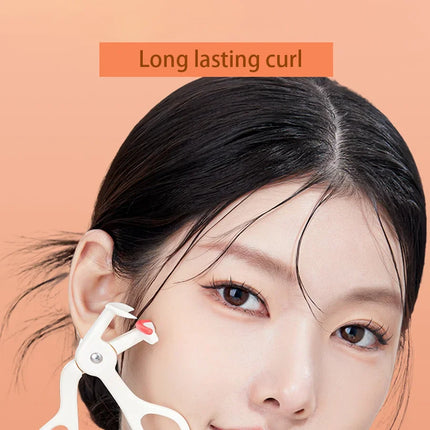 CALIYI Large Small Eyelash Curlers with Silicone Strips To Extend Curling Eyelashes and Make-up Tools For Big Eyes For Makeup