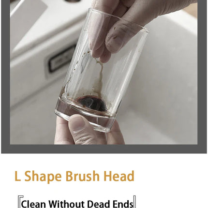 Kitchen cleaning tools Drink bottles Glass scrubbers Cleaning brush Wooden bottle cleaning brush with long handle