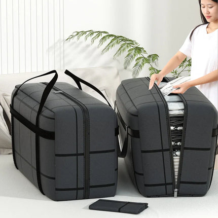 Multifunctional travel camping storage bag Thickened duffel bag Moving bag Foldable waterproof storage bag suitcase