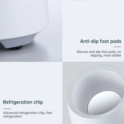 USB Refrigerator Beverage Fast Cooler Cup Electric Beer Bottle Can Water Soda Drinks Cooling Mug Ice Car Home Refrigeration Cup