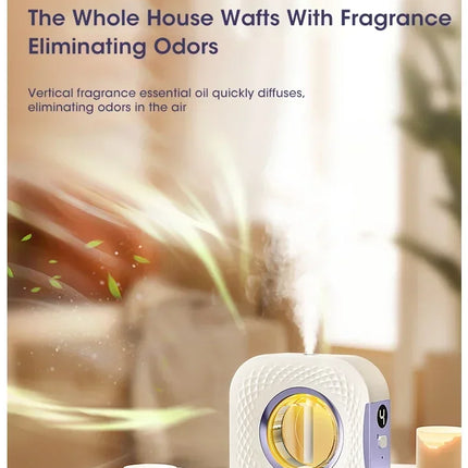 Mini Aroma Diffuser USB Plant Essential Oil Diffuser Home Car Aromatherapy Machine Toilet Office Air Purification Nebulizer