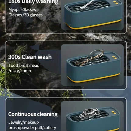 Xiaomi MIJIA 45KHZ Ultrasonic Glasses Cleaning Machine Ultrasound Jewelry Cleaner Machine High Frequency Ultrasonic Cleaner Bath