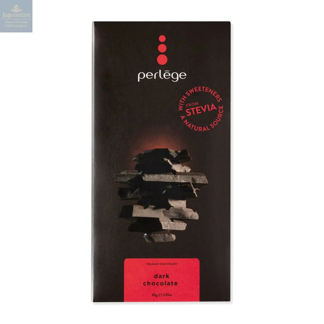 Solid dark chocolate tablet