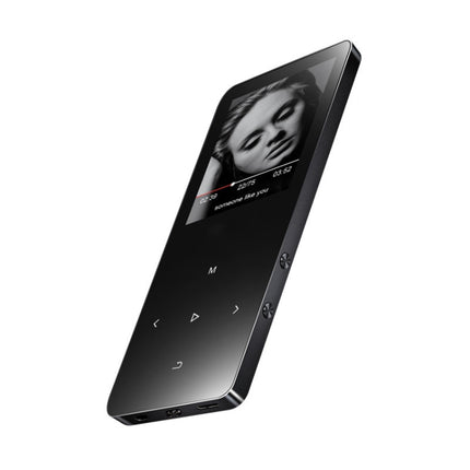 1.8 inch Touch Screen Metal Bluetooth MP3 MP4 Hifi Sound Music Player, Black, Rose Gold