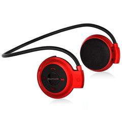 NVAHVA MP3 Player Bluetooth Headphone, Wireless Sport Headset MP3 Player With FM Radio, Stereo Earphone TF Card MP3 Max to 32GB, mini-503 Black, mini-503 Red, mini-503 Blue, mini-503 Gold