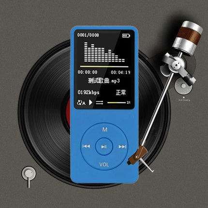 Reproductor de MP3 y MP4 Mini Walkman de 4 GB y 8 GB con pantalla LCD portátil, radio FM, videojuegos, películas
