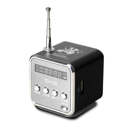 Tragbare Lautsprecher mit FM Mini Multifunktionsradio USB Notebook-Lautsprecher für TV Telefon Unterstützung SD/TF Karte MP3 Musik-Player