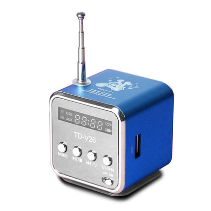 Tragbare Lautsprecher mit FM Mini Multifunktionsradio USB Notebook-Lautsprecher für TV Telefon Unterstützung SD/TF Karte MP3 Musik-Player