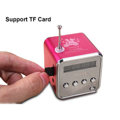 Tragbare Lautsprecher mit FM Mini Multifunktionsradio USB Notebook-Lautsprecher für TV Telefon Unterstützung SD/TF Karte MP3 Musik-Player