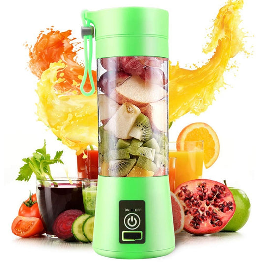 380 ml 6 Mixer-Entsafterbecher USB wiederaufladbar elektrisch automatisch Gemüse Obst Zitrus Orangensaftbereiter Becher Mixerflasche, TBD002369201A, TBD002369201B, TBD002369201C, TBD002369201D, TBD002369201E, TBD002369201F, TBD002369201G, TBD002369201H