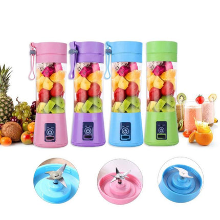 380ml 6 Blender Juicer Cup USB Rechargeable Electric Automatic Vegetable Fruit Citrus Orange Juice Maker Cup Mixer Bottle, TBD002369201A, TBD002369201B, TBD002369201C, TBD002369201D, TBD002369201E, TBD002369201F, TBD002369201G, TBD002369201H�����������...