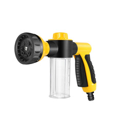 Professional Portable Multifunction Auto Foam Car Washer 3 Grade High Pressure Water Gun Cleaning Washing Foam Nozzle, Black, Green, Yellow