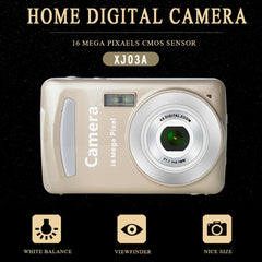 2.4 Inch 16MP 720P Mini LSR Cam Digital Camera for Kids Baby Cute Cartoon Multifunction Toy Camera Children Birthday