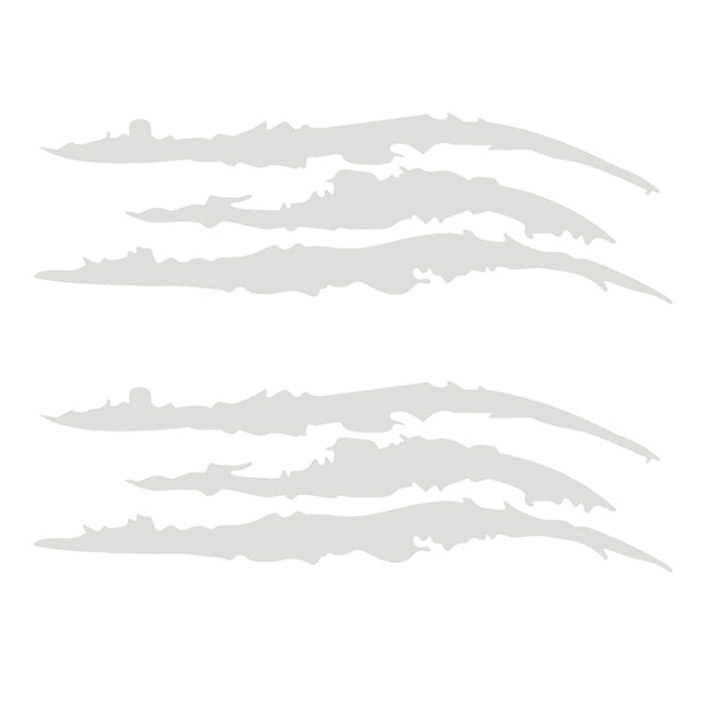 Reflective Car Sticker Monster Scratch Stripe Claw Marks Car Auto Headlight Decoration Vinyl Decal Car Stickers, Size:40X12cm