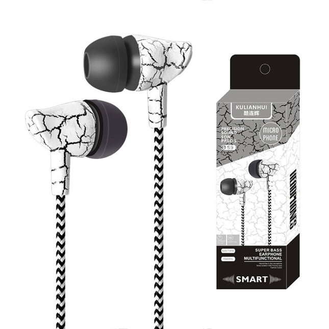 Auriculares con cable y conector Jack de 3,5 mm, sonido supergrave, auriculares con micrófono para teléfono móvil Samsung, Xiaomi, MP3 4