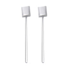 Square Spoon Silver