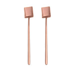 Square Spoon Rose Gold