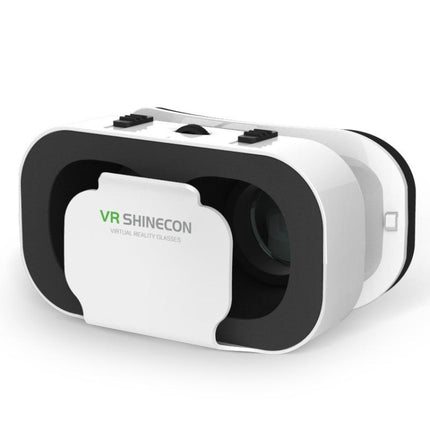 VR-Brille Shinecon 5. Generation VR-Brille 3D-Virtual-Reality-Brille Leichte, tragbare Box für 4,7-6,0-Zoll-Mobiltelefone