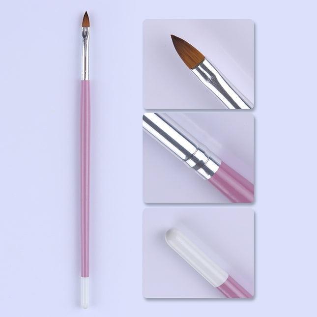 7pcs /Set Nail Painting Stretcher Brush Sculpting And Sharpening Pen Manicure Tool