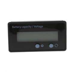 GY-6S 12V Lead-acid Battery Power Meter Lithium Battery Capacity Indicator Display Tester Percentage Voltmeter, 12V Green Light