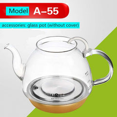 KAMJOVE Tea Maker Health Pot Glass Accessories, A-55 Glass Pot