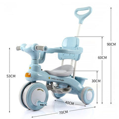 Childrens Tricycle Bicycle Outdoor Stroller