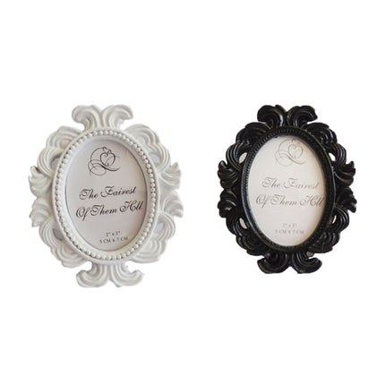 Floral Photo  Round  Picture Frame Holder Wedding Home Decor