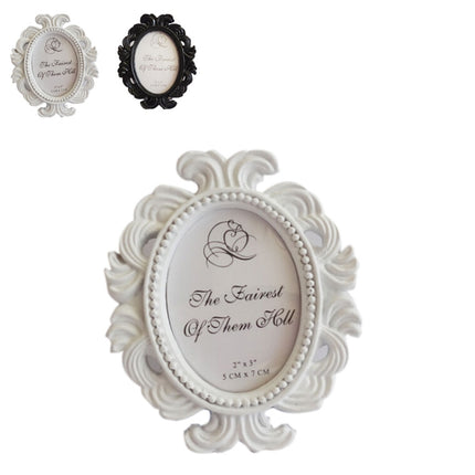 Floral Photo  Round  Picture Frame Holder Wedding Home Decor
