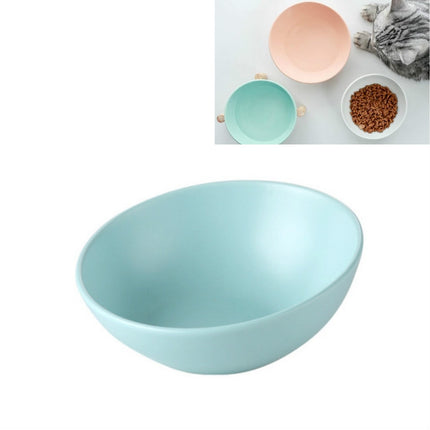 Cat Dog Food Bowl Pet Ceramic Bowl, 15cm/300ml Bowl, 15cm/300ml Bowl With Wooden Stand, 18cm/600ml Bowl, 18cm/600ml Bowl With Wooden Stand