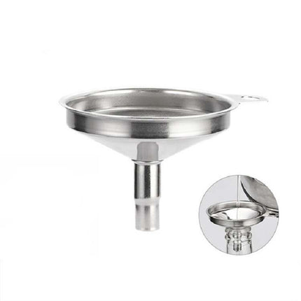 10 PCS Stainless Steel Conical Small Funnel Oil Leak Wine Leak Kitchen Gadgets, Wine Leak