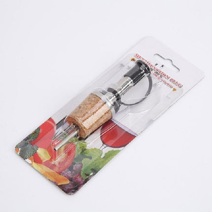 20 PCS Cork Wine Stopper Stainless Steel Pourer Wine Diversion Spout Dispenser