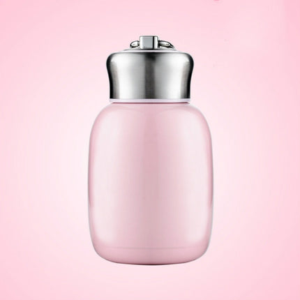 Mini Cute Coffee Vacuum Flasks Thermos Stainless Steel Cup Travel Drink Water Bottle Thermoses Mugs