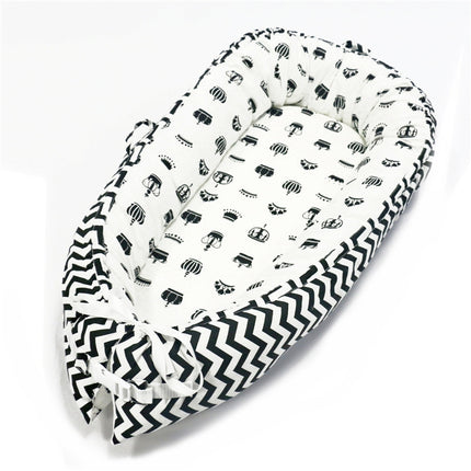 80*50cm Baby Bed Newborn Nursing Bionic Bed Crib Cot Baby Sleeping Artifact Bed Travel Bed Bumper