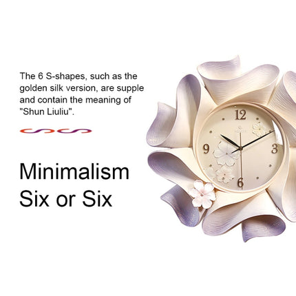 Creative Wall Clock Pure Hand-painted Wall Clock