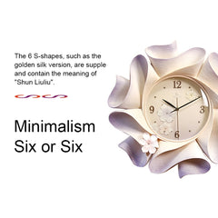 Creative Wall Clock Pure Hand-painted Wall Clock